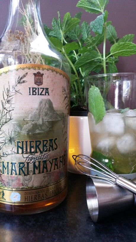 Hierbas de Ibiza Local island liqueur made from herbs & spices - Eivissa